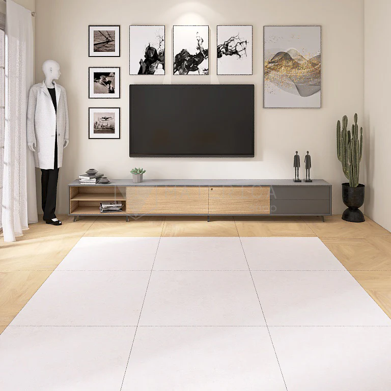 La Geoteca Limestone - Gres Porcellanato Effetto Pietra Naturale 80x80