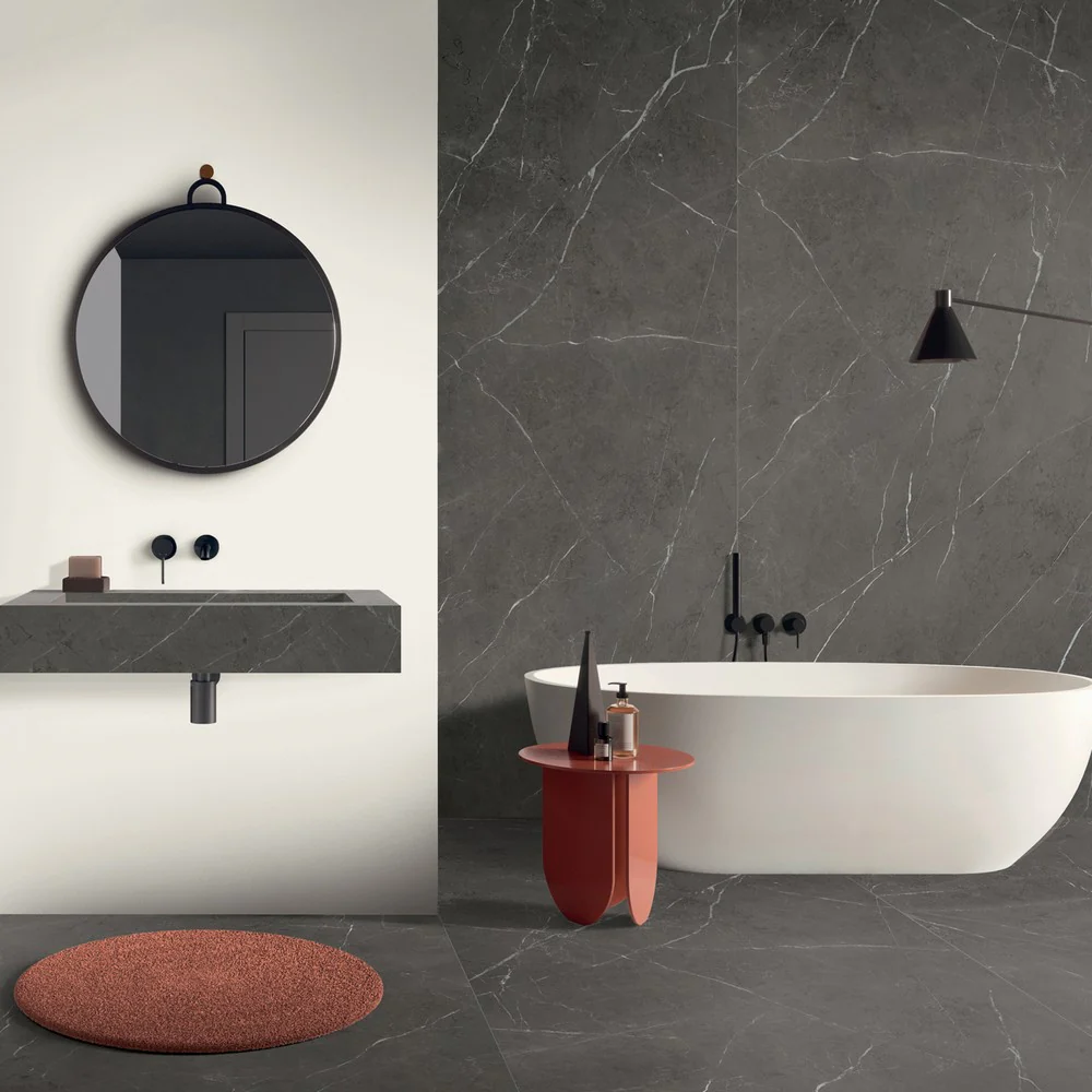 La Marmoteca Grey Stone Nat. Ptech - Gres Effetto Marmo Opaco 60x120