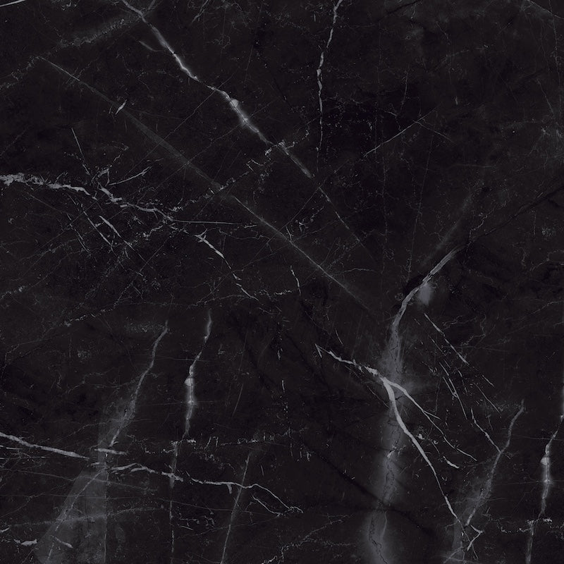 La Marmoteca Marquinia Black Lux - Gres Effetto Marmo Lucido 120x120 - Image 2
