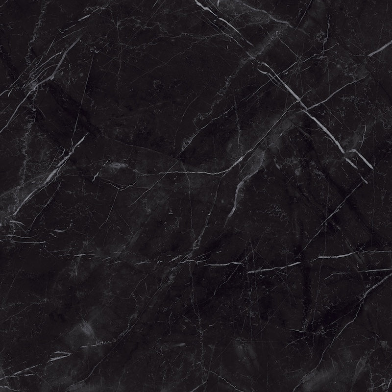 La Marmoteca Marquinia Black Lux - Gres Effetto Marmo Lucido 120x120 - Image 3