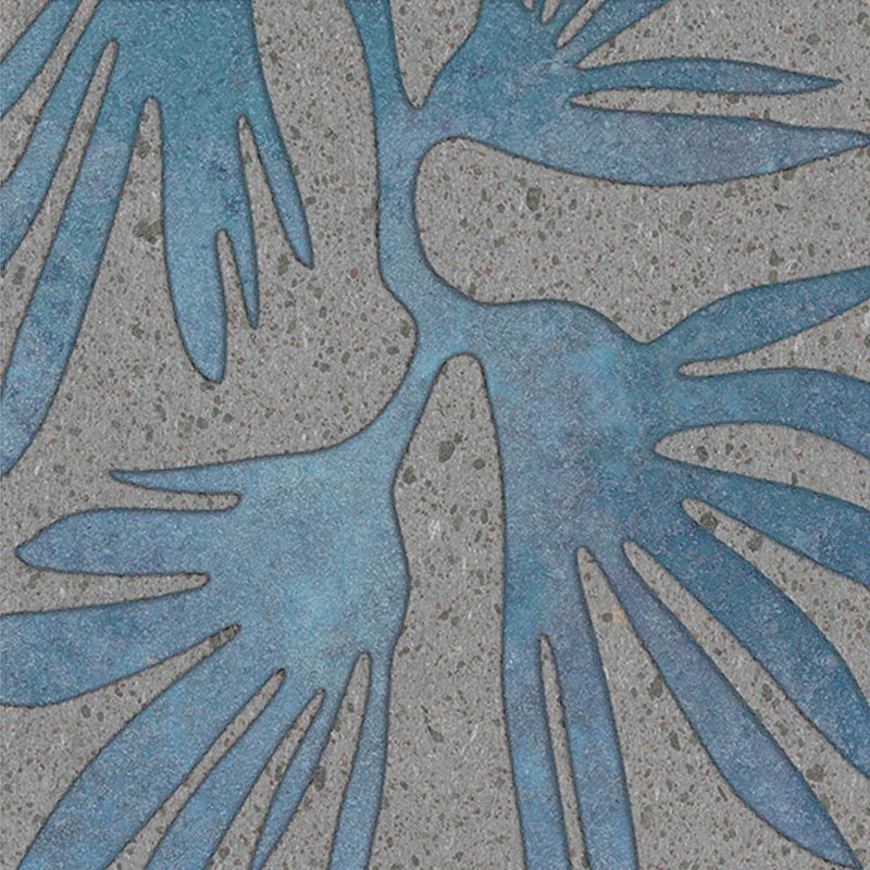 Lavica Vesuvio Grey - Gres effetto pietra decorato astratto 20x20 rettificato - Image 4
