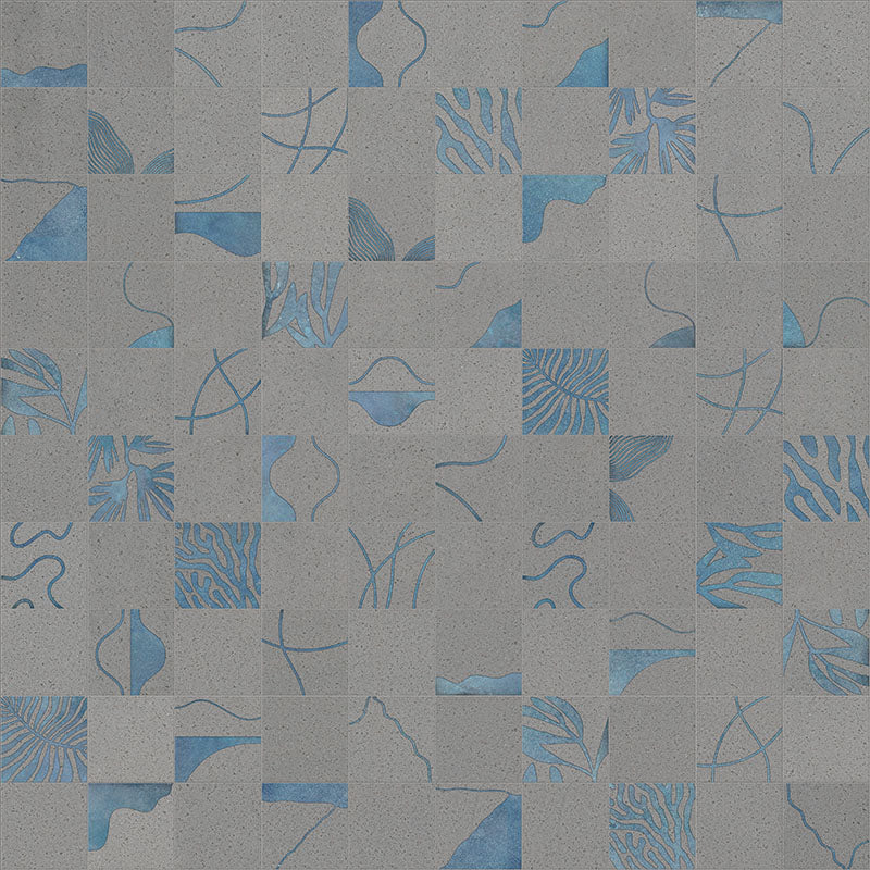 Lavica Vesuvio Grey - Gres effetto pietra decorato astratto 20x20 rettificato - Image 7