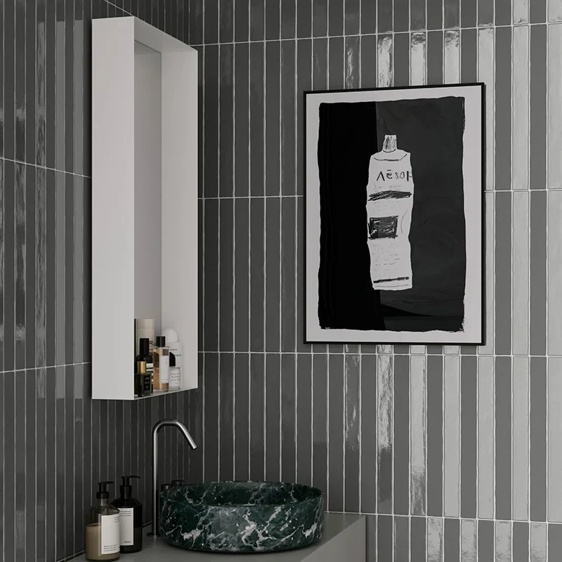 Linea Ardesia - Rivestimento Effetto Mattoncino Lucido 5x50