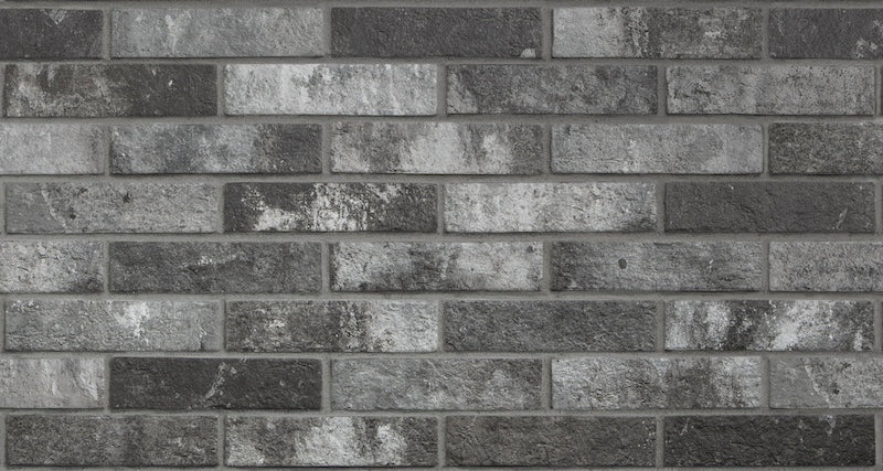 London Charcoal - Gres Effetto Mattone Faccia a Vista 6x25 - Image 3