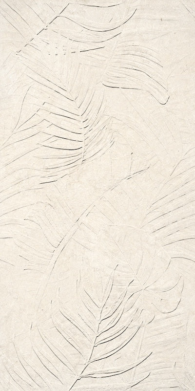 Lutezia Senna Ivory - Gres Decorato Floreale a Rilievo 60x120 Rettificato - Image 2
