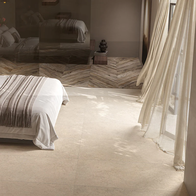 Lutezia Taupe - Gres Effetto Pietra Opaco 60x60 Rettificato