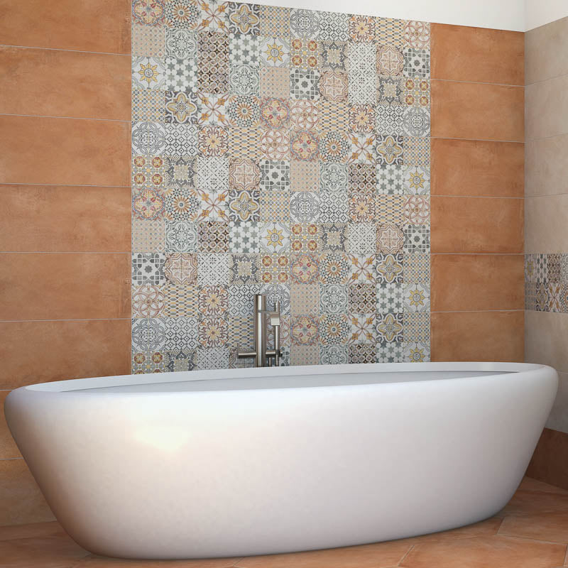 Madison Cotto - Rivestimento Effetto Cemento 25x60