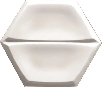 Magnolia Matt White – Rivestimento Ceramico Esagonale Opaco 15x18 - Image 2