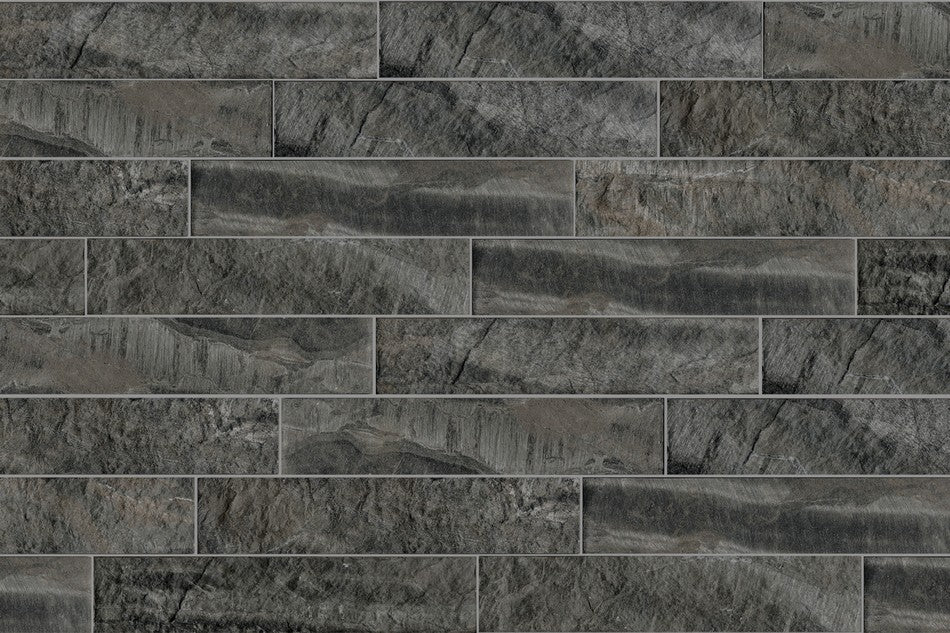 Minerali Grafite - Mattoncino in Gres Effetto Pietra - Image 3