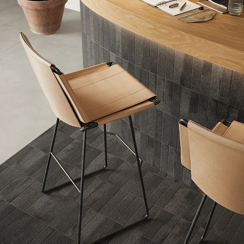 Miniature Fornace Nero Fumo - Gres Effetto Mattoncino 6x24
