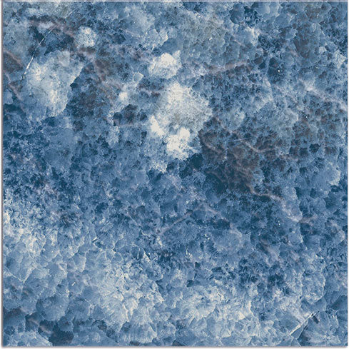 Moon Blue - Gres Porcellanato Effetto Nuvolato Lucido 15x15 - Image 3