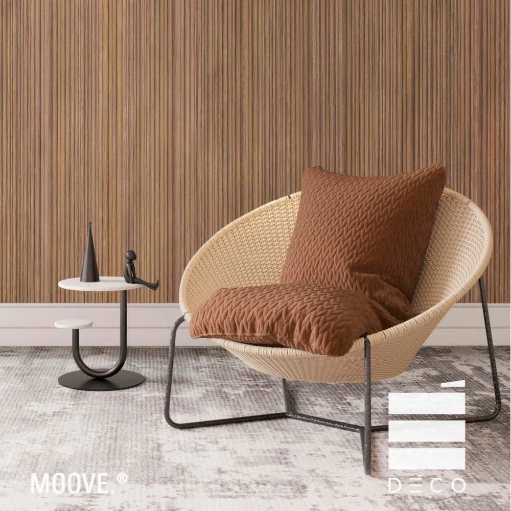 Moove Urban Classic di Deco - Golden Teak - Rivestimenti e Boiserie in legno e tecnopolimeri