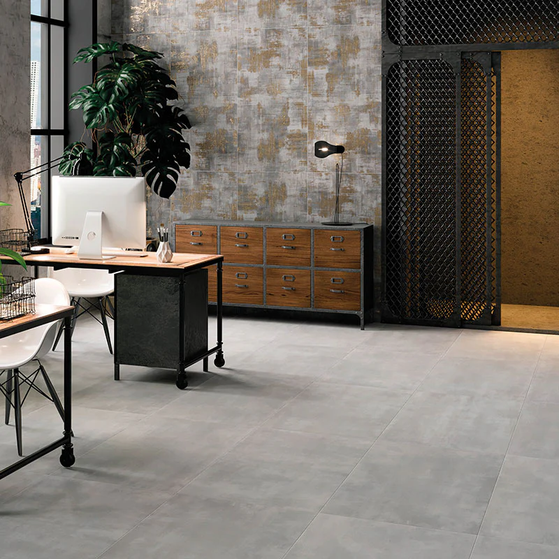 More! Ice - Gres Effetto Cemento 60x60 Rettificato