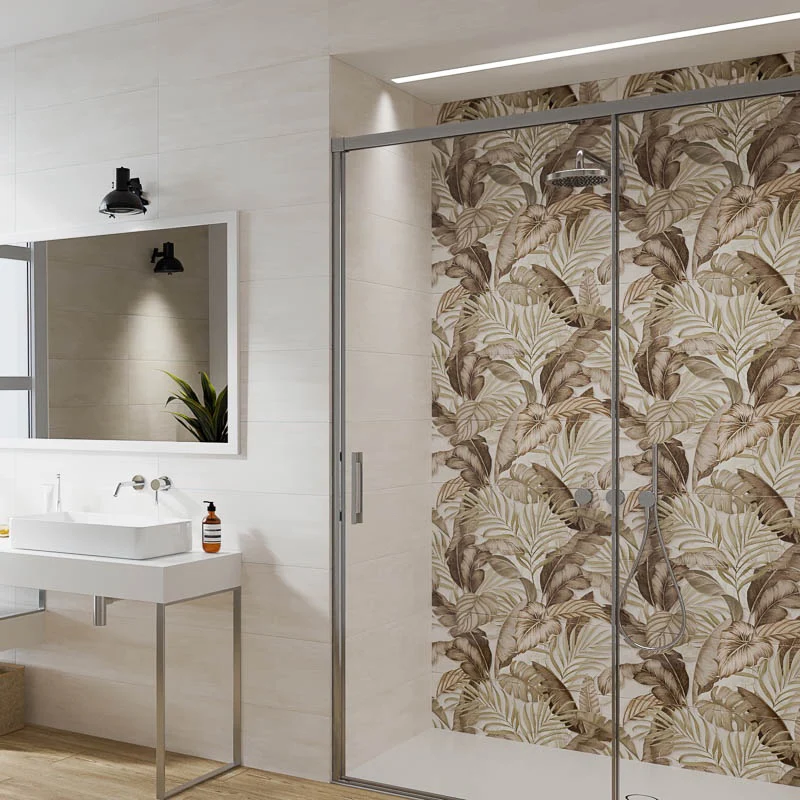 More Plus Forest Ivory - Rivestimento Effetto Carta da Parati 25x75 Rettificato