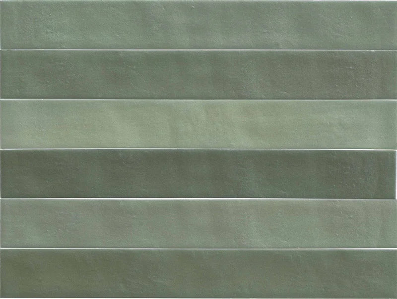 Neo Cool Green - Rivestimento Effetto Mattoncino Opaco 4.6x37.5 - Image 3
