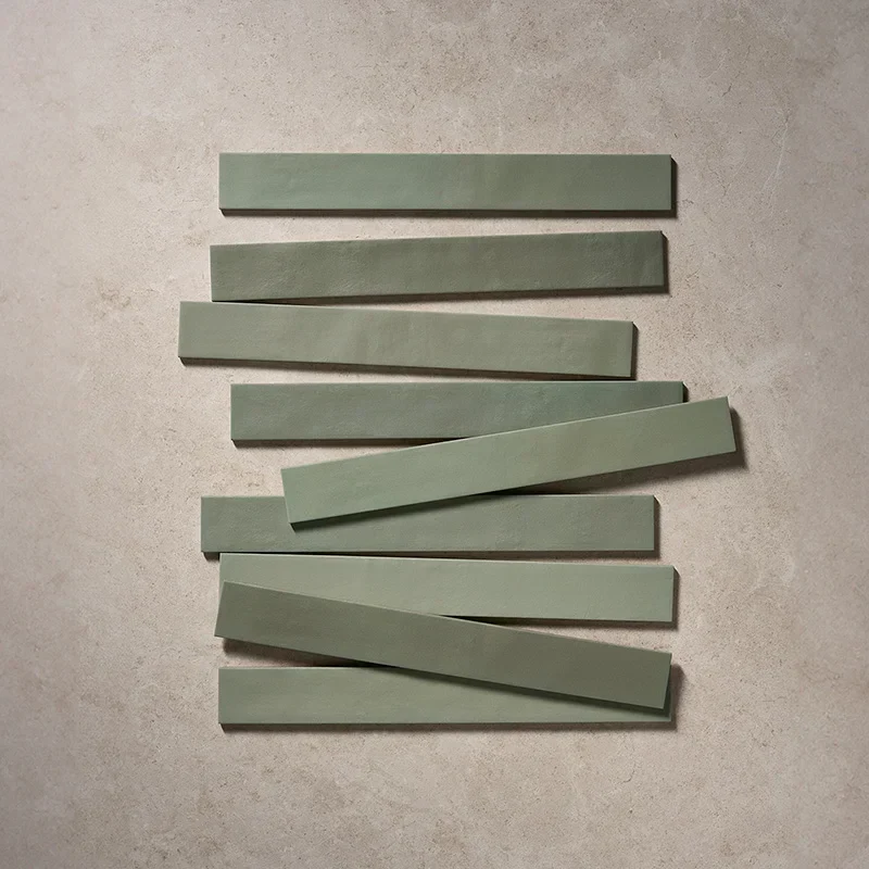 Neo Cool Green - Rivestimento Effetto Mattoncino Opaco 4.6x37.5 - Image 5