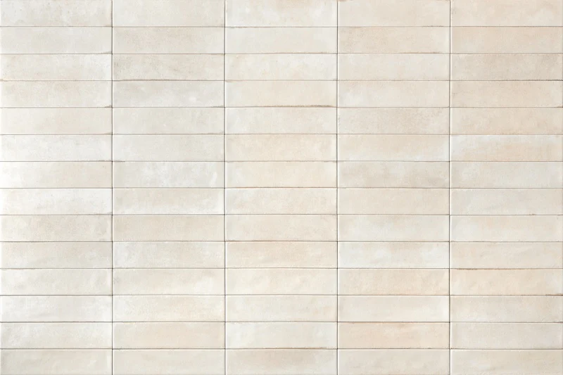 Noho Ivory - Gres Effetto Mattoncino Opaco 6x25