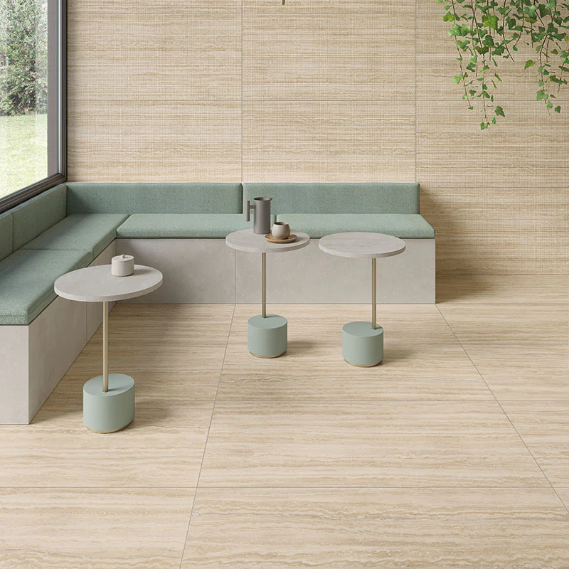 Omnia Romano Sand - Gres porcellanato effetto pietra 80x80 rettificato