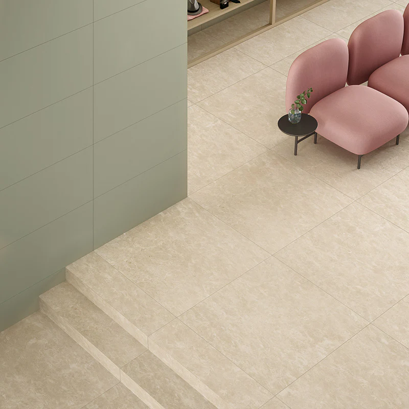 Omnia Venezia Ivory - Gres porcellanato effetto pietra 120x120 rettificato