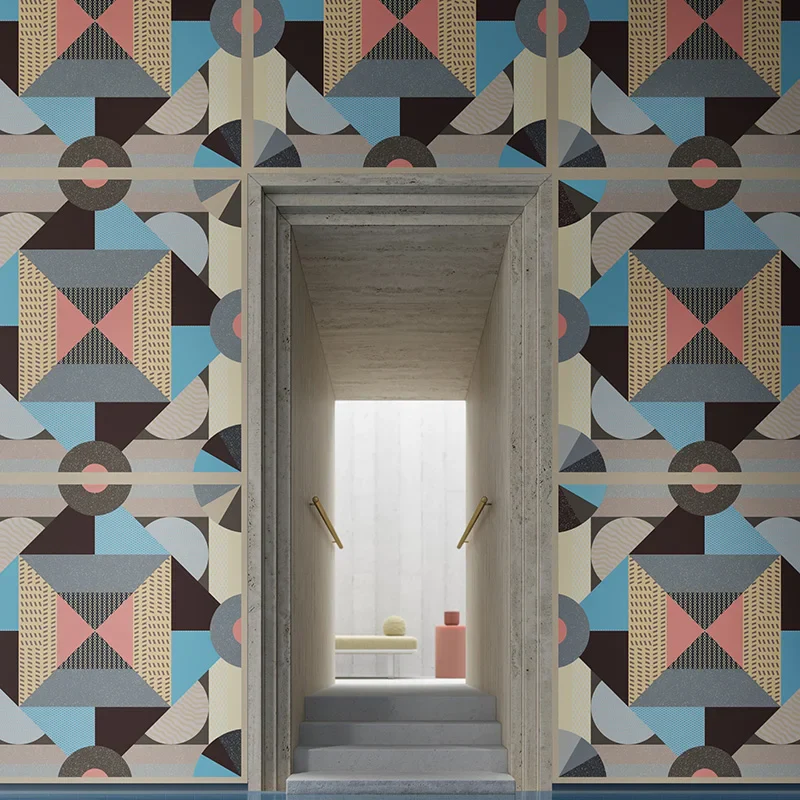 One Decoro 06 - Gres Effetto Cementina Pop Art 120x120 - Image 3