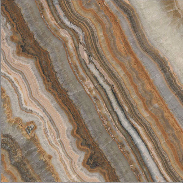 Onyx Brown - Gres Porcellanato Effetto Onice Lucido 15x15 - Image 7