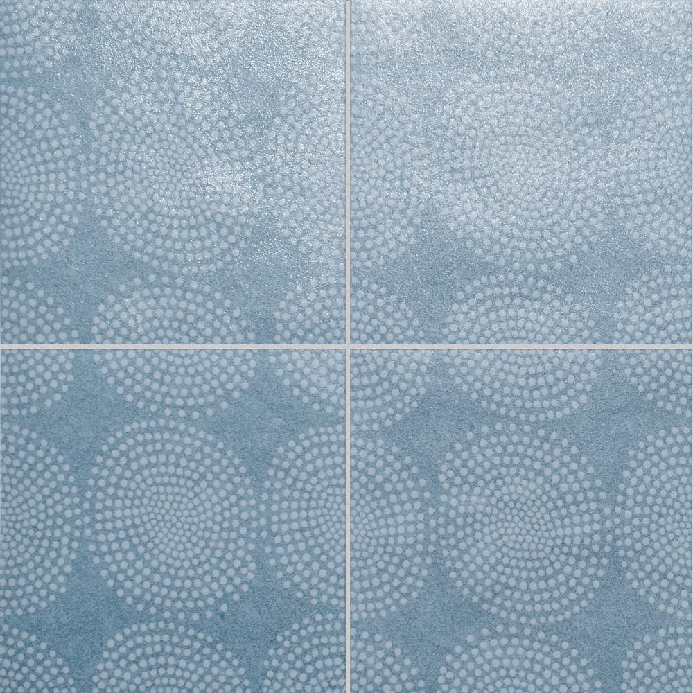 Origini Aqua Gombo 15x15 - Gres Decorato In Stile Etnico