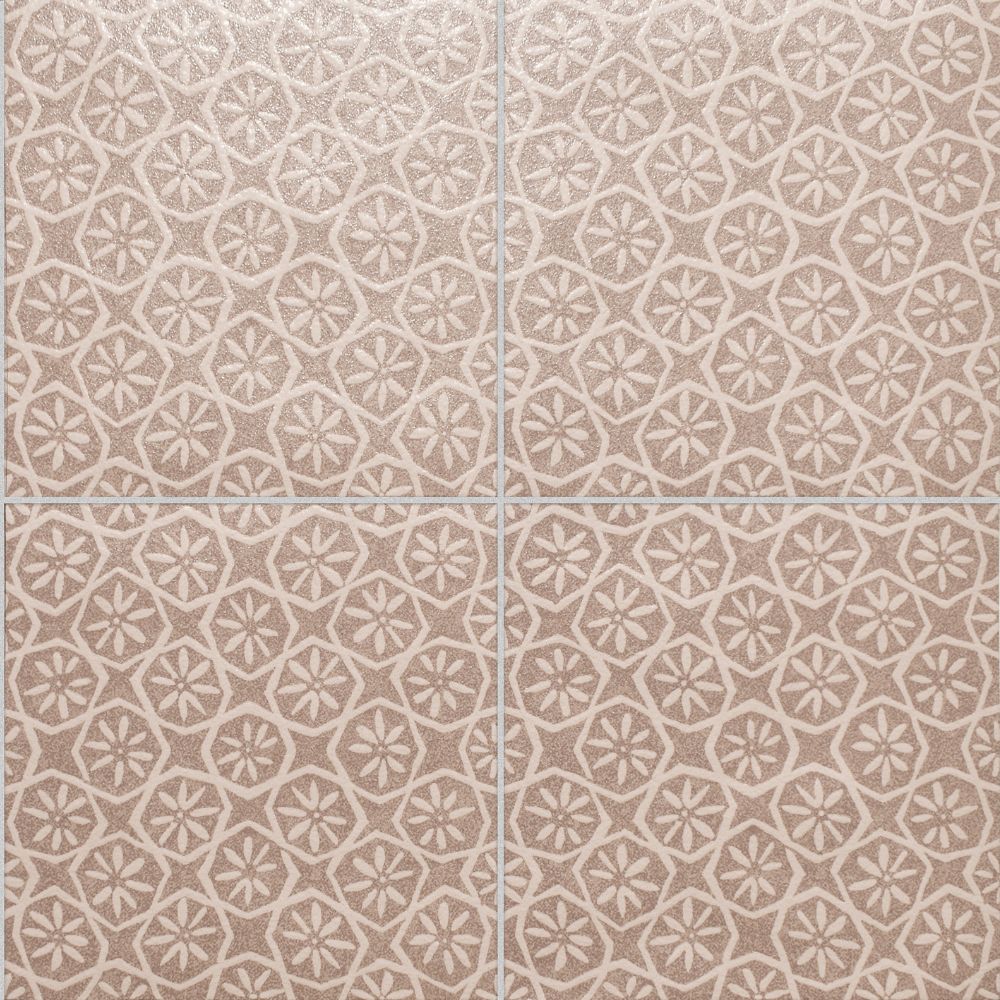 Origini Clay Maua 15x15 - Gres Decorato In Stile Etnico