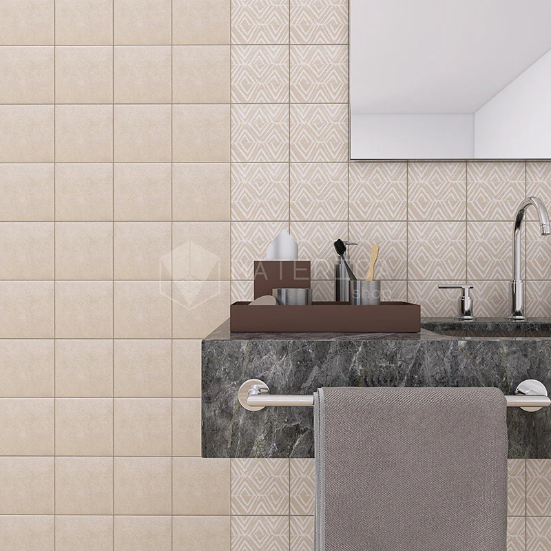 Origini Sand Dinka 15x15 - Gres Porcellanato Smaltato Decorato Dallo Stile Etnico