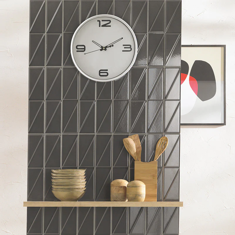 Outfit Brick Charcoal – Effetto Mattoncino Tridimensionale Lucido 7,5x30