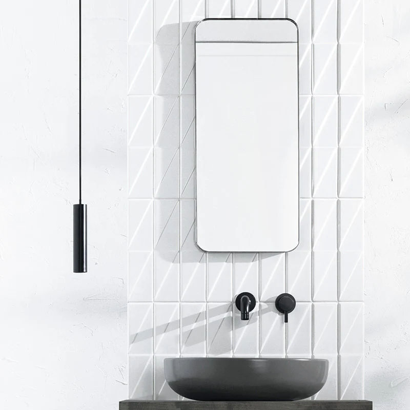 Outfit Brick Matt White – Effetto Mattoncino Tridimensionale Opaco 7,5x30