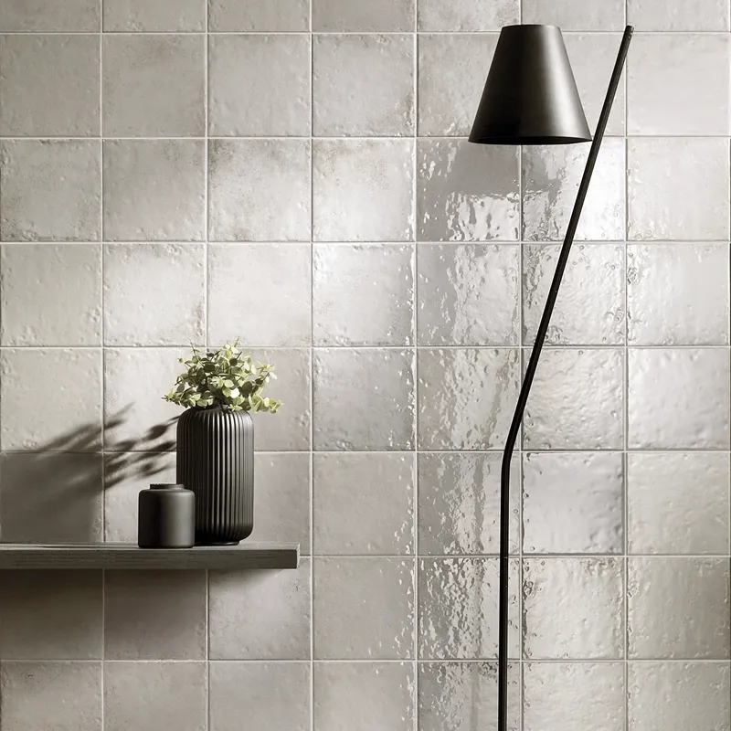 Oxida Square Clay -  Rivestimento In Gres Porcellanato Lucido 16,5x16,5