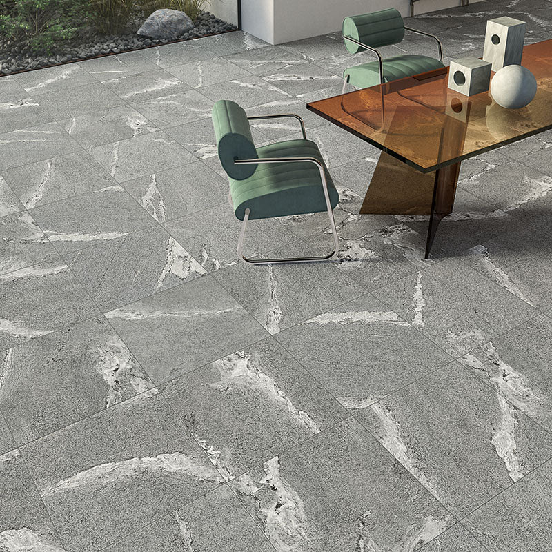 Percorsi Frame Gneiss Grey R11 - Gres effetto pietra per esterni Antiscivolo 60x60