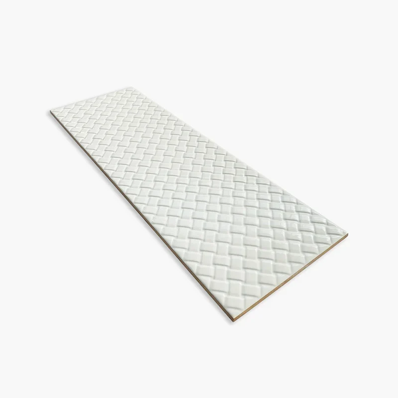 Piastrelle a Rilievo Bianco Lucido - Rivestimento Bagno 20x60 SCONTATO - Image 2