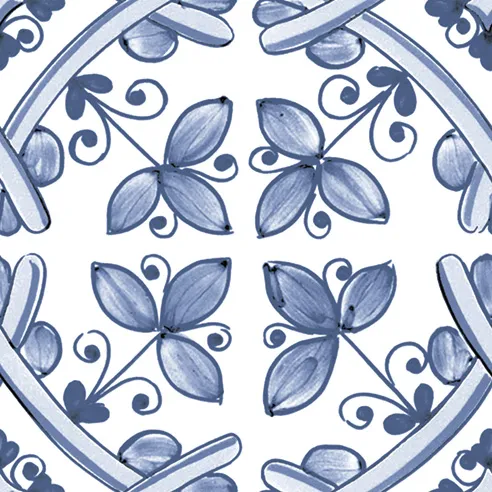 Amalfi Mix Cielo - Gres Porcellanato Maioliche Blu Decorate Miste 15x15 Stile Vietri - Image 20