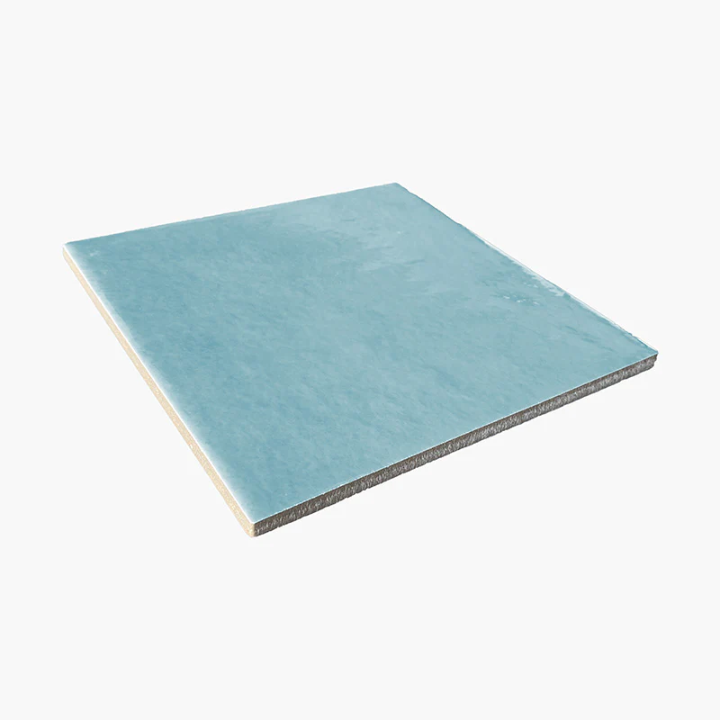Antiche Riggiole Napoletane Acquamarina - Gres Porcellanato Azzurro 22x22 Stile Maioliche vietresi - Image 3