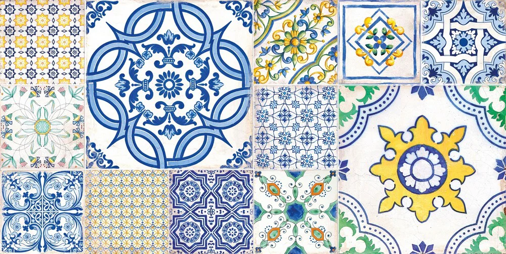Vietri Maioliche Capaccio - Gres Porcellanato Decoro Maiolica 30x60 Stile Mediterraneo - Image 6