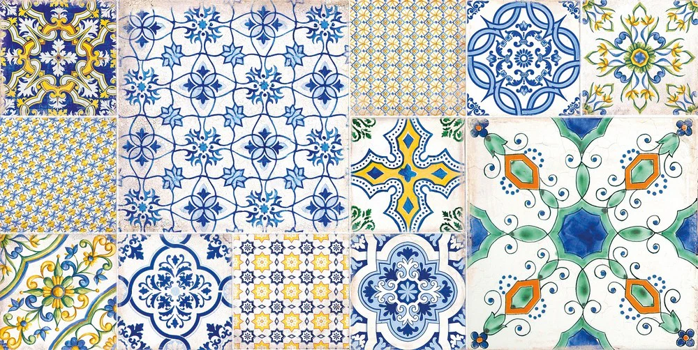 Vietri Maioliche Capaccio - Gres Porcellanato Decoro Maiolica 30x60 Stile Mediterraneo - Image 8