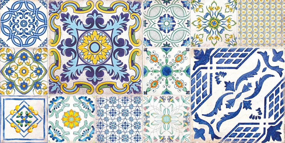 Vietri Maioliche Capaccio - Gres Porcellanato Decoro Maiolica 30x60 Stile Mediterraneo - Image 9