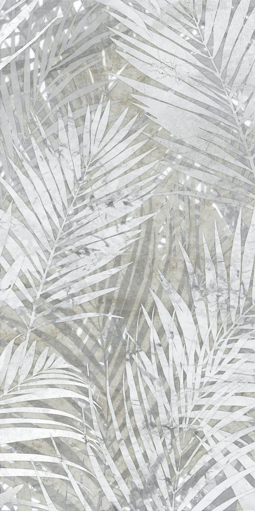 Natura Felci Mix Grigio - Gres Porcellanato Decoro 60x120 Effetto Carta da Parati - Image 3