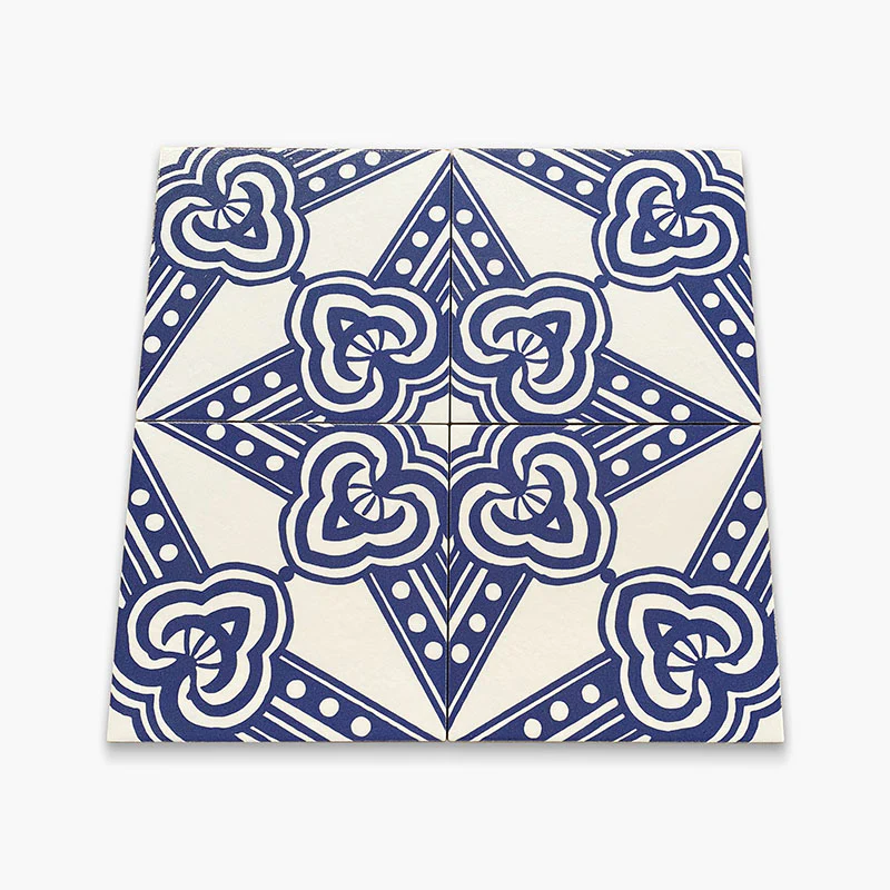 Vietri Maiolica Rosebery - Gres Porcellanato Decoro Maiolica 22x22 Stile Mediterraneo - Image 2