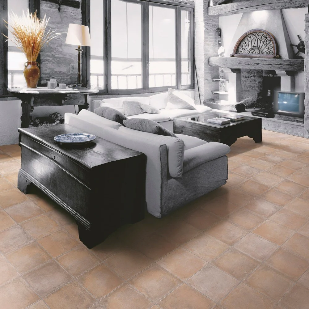 Cotto Artigianale Rosa - Gres Porcellanato Effetto Cotto 34x34 Naturale - Image 3