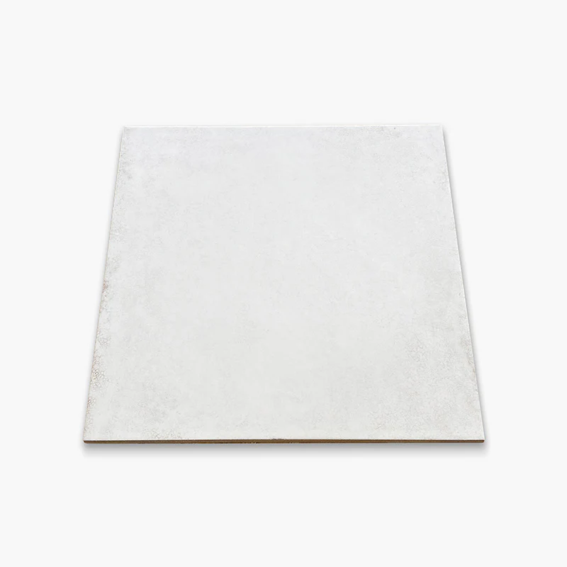 Vietri Bianco - Gres Porcellanato Tinta Unita Vintage 22x22 Lucido
