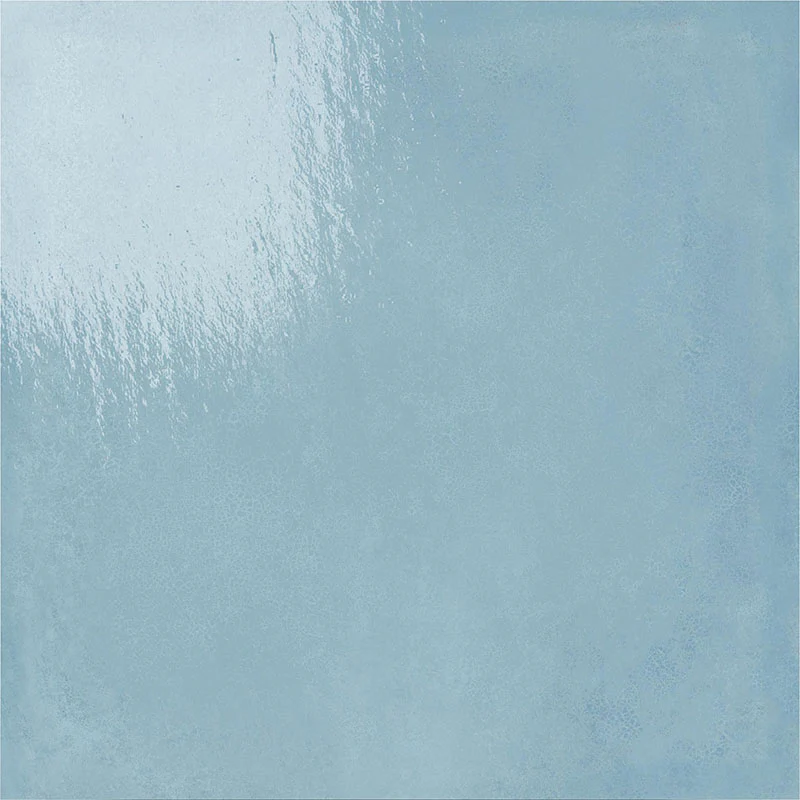 Vietri Azzurro - Gres Porcellanato Tinta Unita Vintage 34x34 Lucido - Image 3