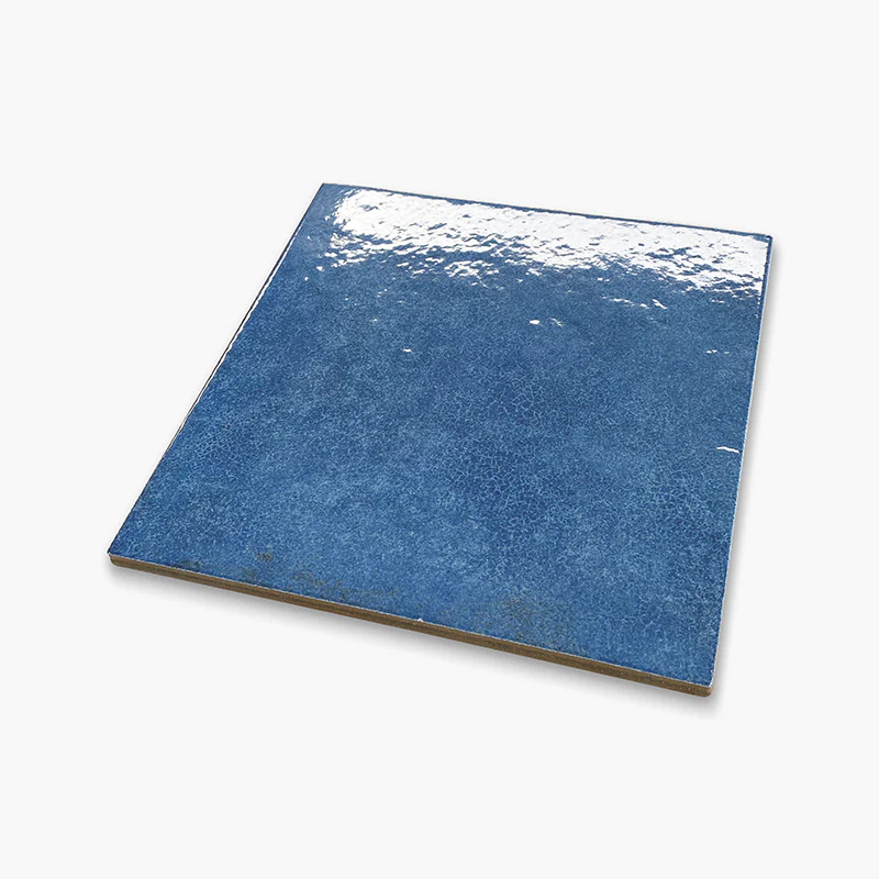 Vietri Blu - Gres Porcellanato Tinta Unita Vintage 34x34 Lucido - Image 2
