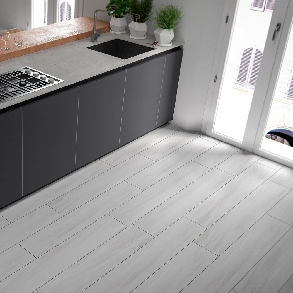 Ontario Bianco - Gres Porcellanato Effetto Legno 20x120 Rettificato - Image 3