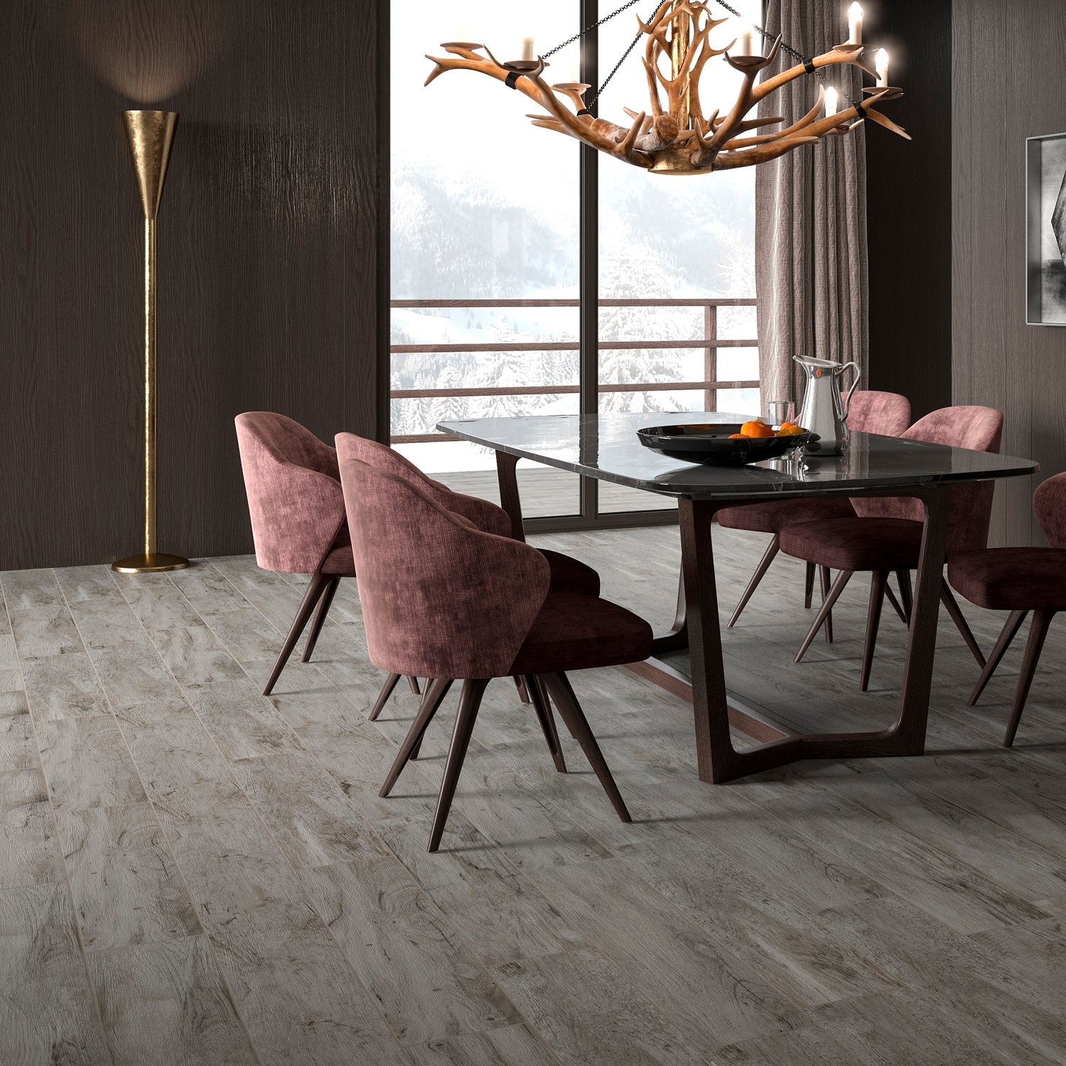 Baita Megeve - Gres Porcellanato Effetto Legno Rustico 20x90 - Image 3