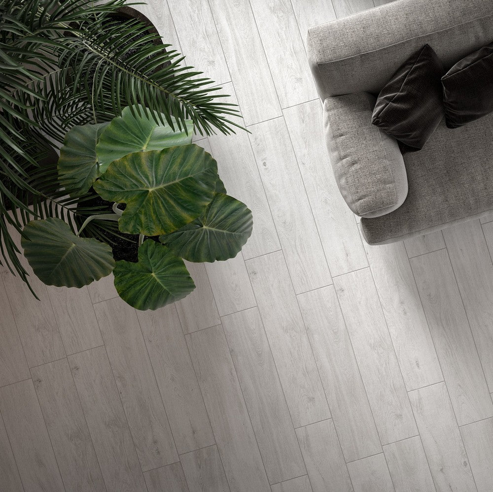 Oak White - Gres Porcellanato Effetto Legno 20x90 Naturale - Image 3