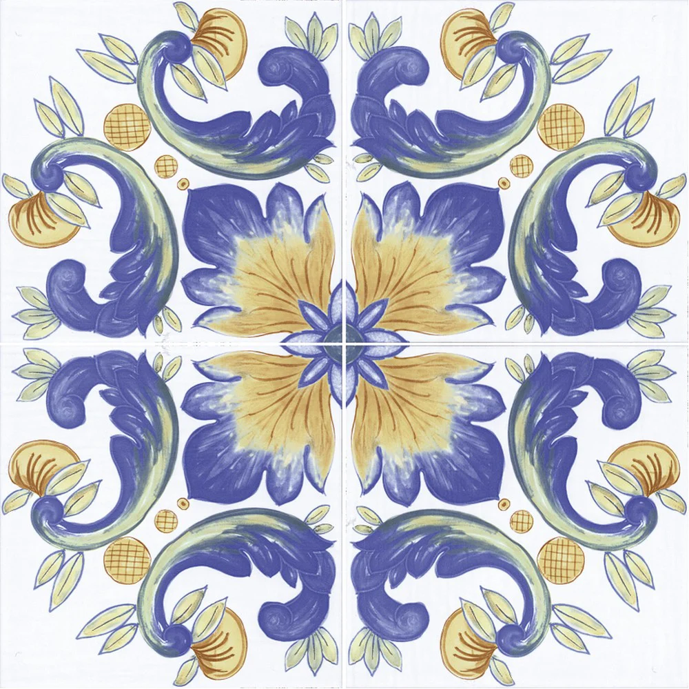Cotto Mediterraneo Capri - Gres Porcellanato Decoro Colorato 22x22 Stile Vietri - Image 5