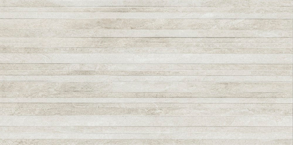 Metropolis Decoro Riga Tortora - Gres Porcellanato Effetto Pietra a rilievo 30x60 Rivestimento - Image 2