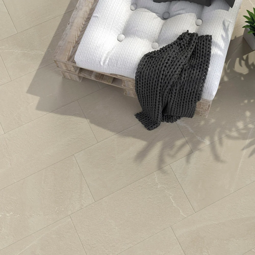 Sintra Beige R11 - Gres Porcellanato Effetto Pietra per Esterno 30x60